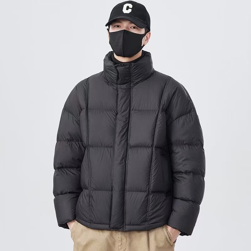 8828【云朵泡芙】冬季潮流百搭立领防寒服