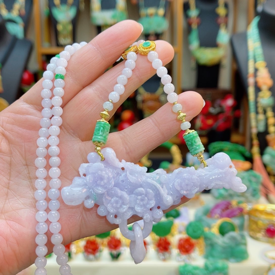 翡翠颈饰合金48小时鉴赏期