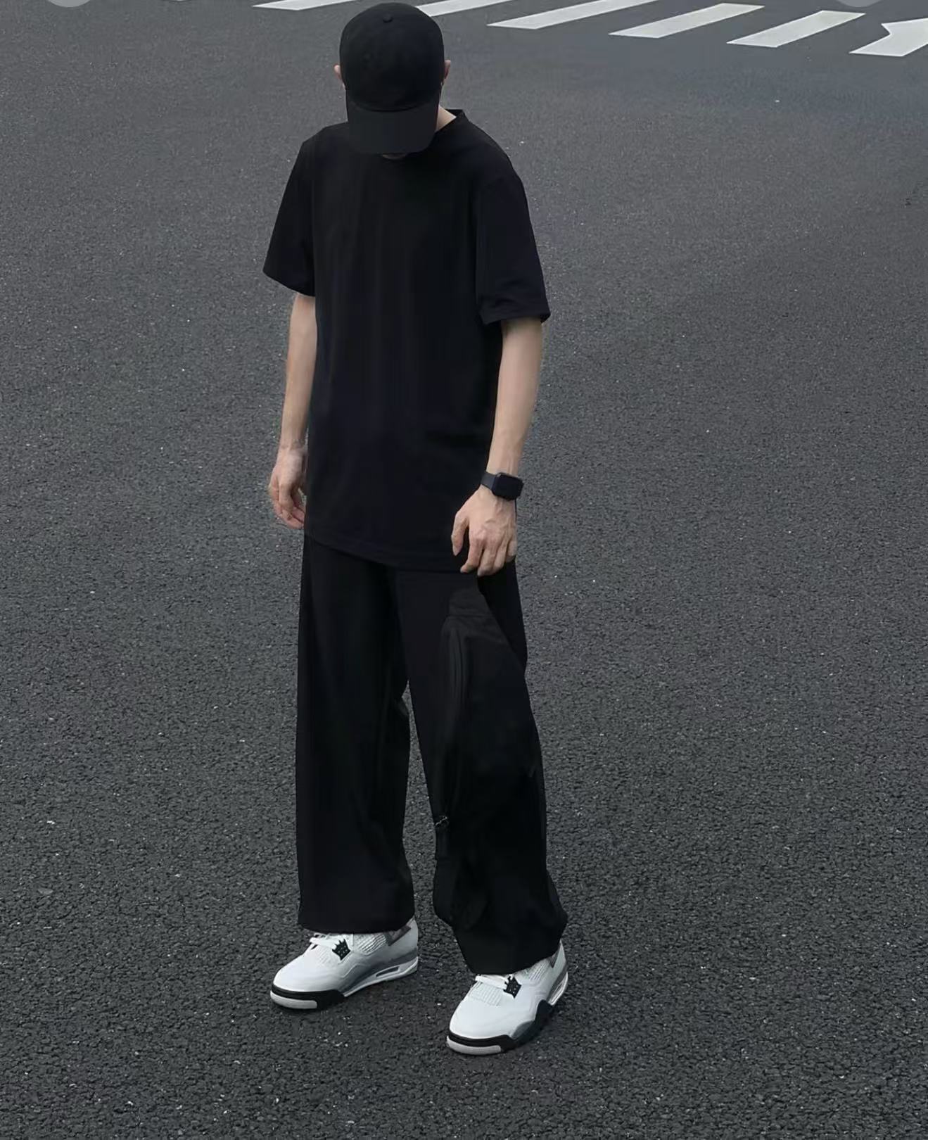 {4系列}新款四季中高帮运动鞋情侣鞋