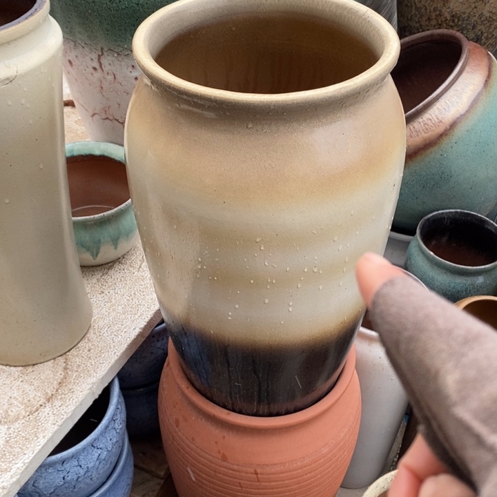 紫砂花盆0214瑕—— 53瑕