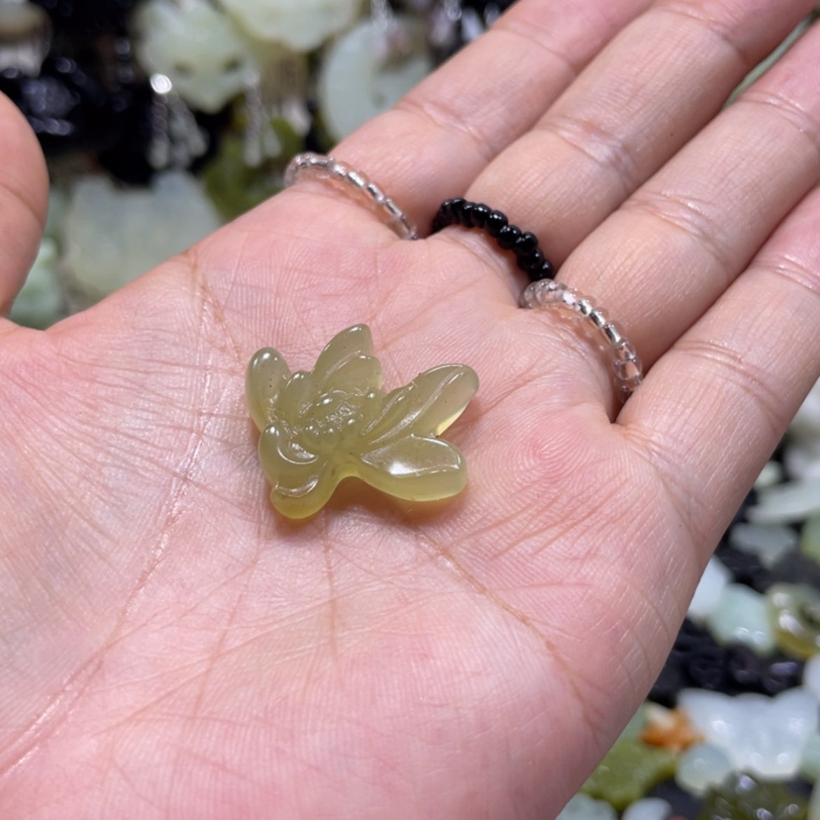 【闪购商品】岫玉颈饰未镶嵌81吊坠