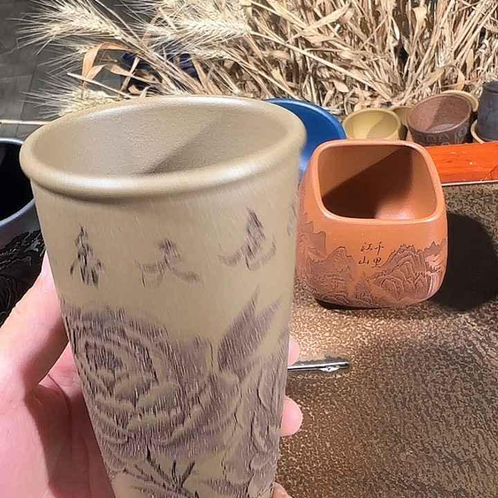 茶杯紫砂全手工紫砂主人杯