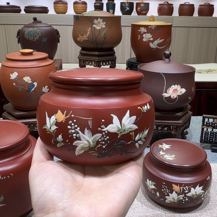 紫砂茶叶罐茶叶罐