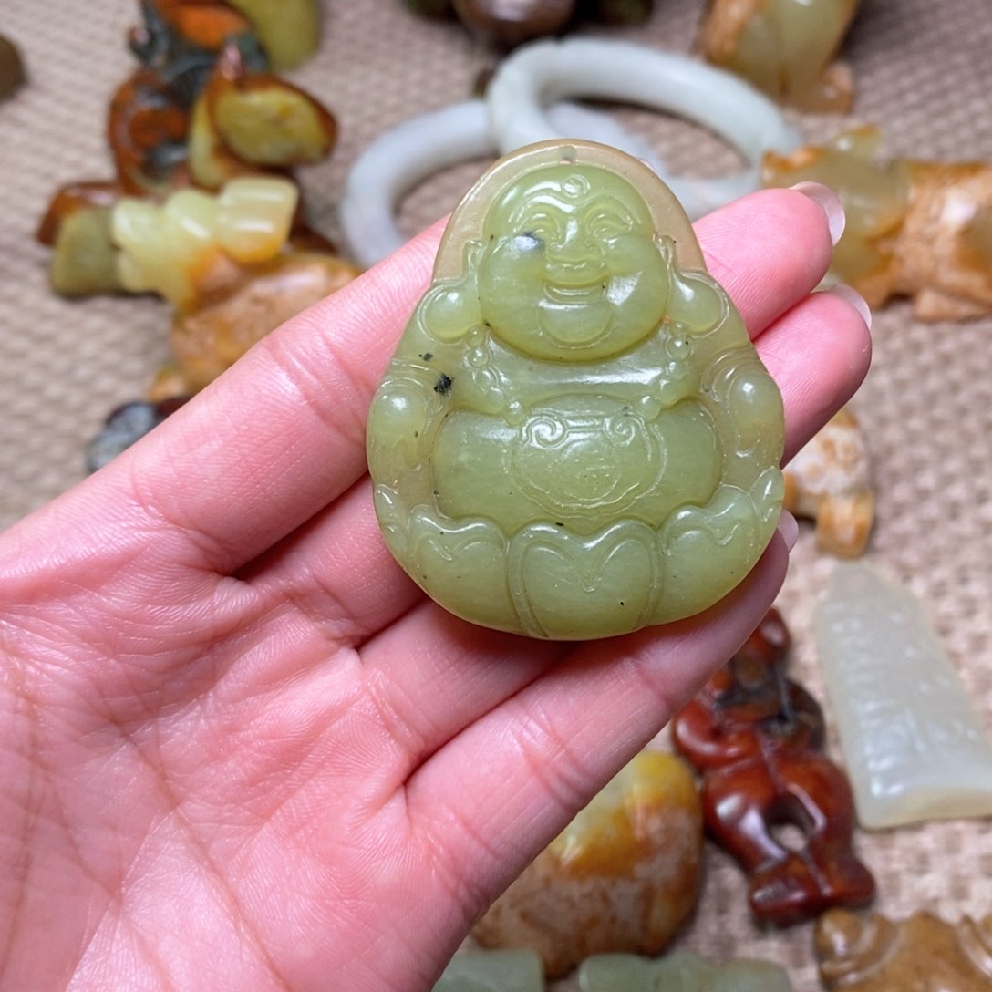 白玉菩提吊坠白玉菩提白玉菩提摆件