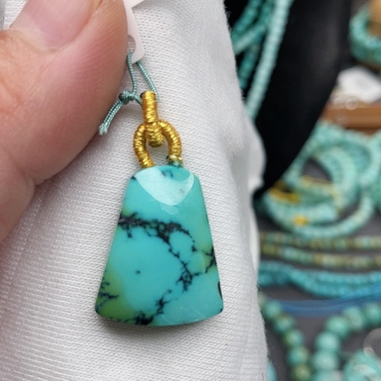 绿松石珠宝奇石未镶嵌