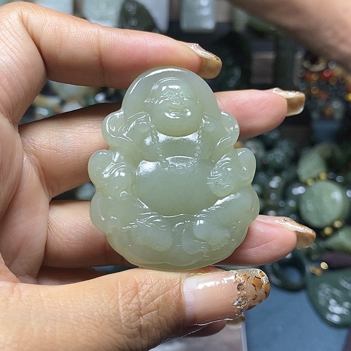 和田玉挂件未镶嵌