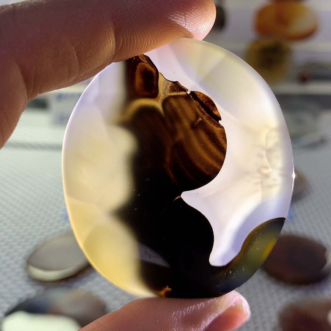 玛瑙/玉髓吊坠(不含链)未镶嵌