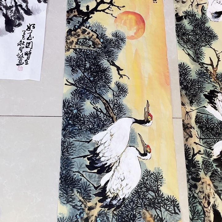 国画张圣敏先生纯手绘作品