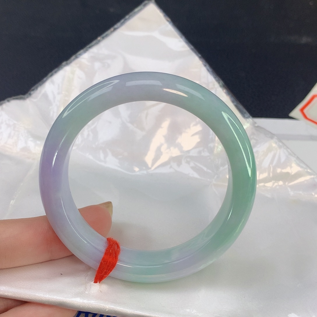 翡翠手镯未镶嵌天然A货翡翠717