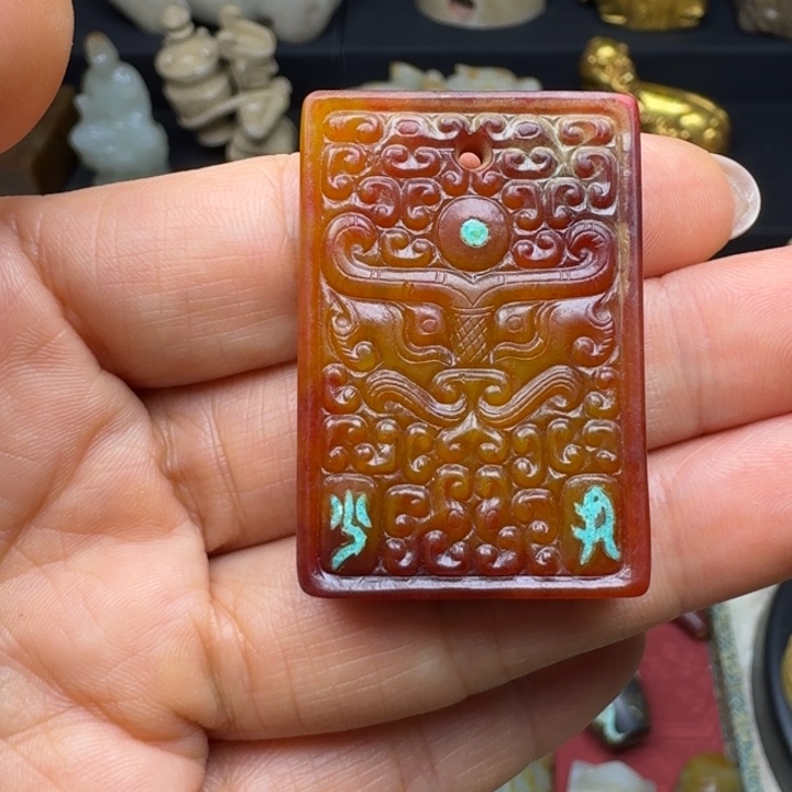 陈***鼓手链未镶嵌和田玉（糖玉）