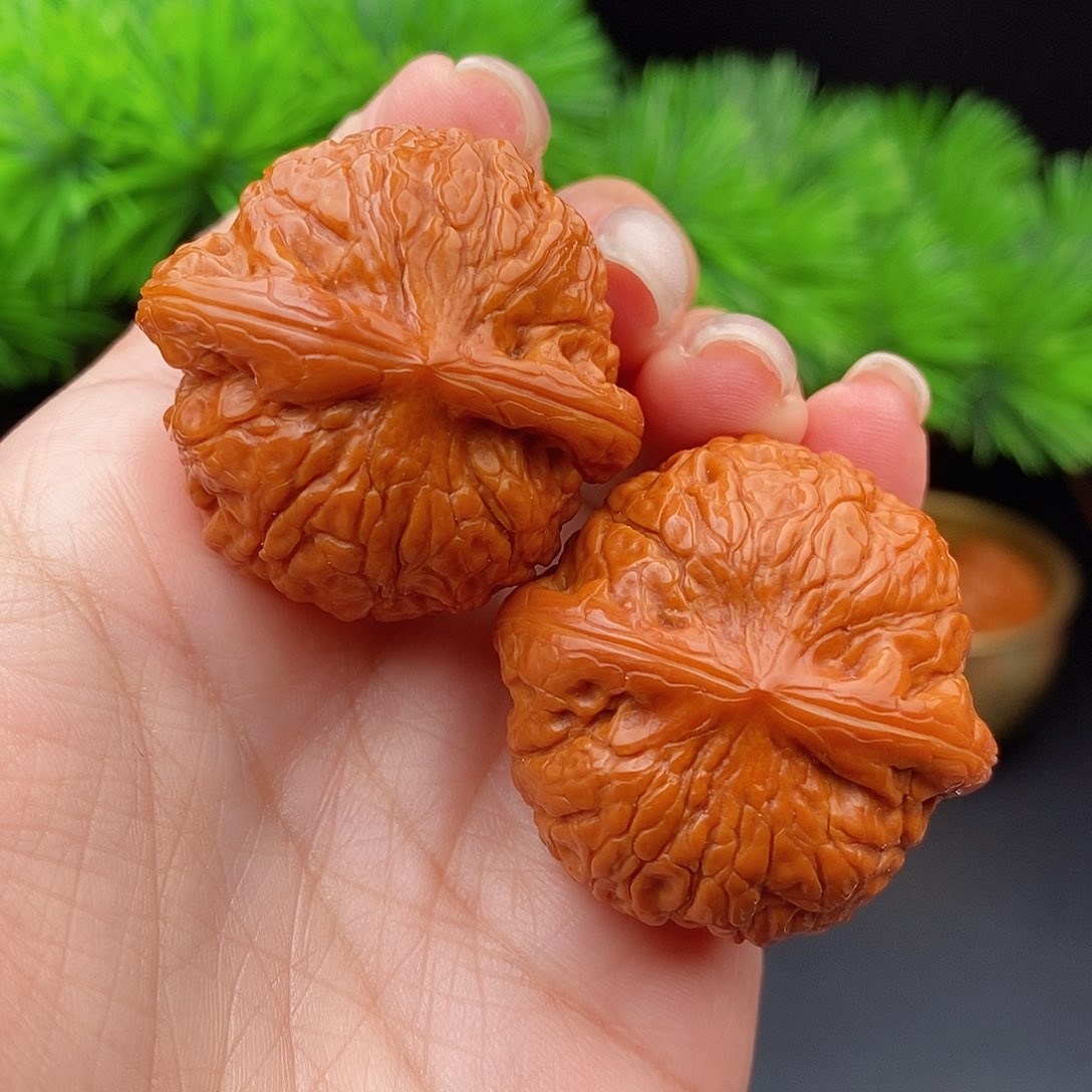 文玩核桃把件37乾隆磨