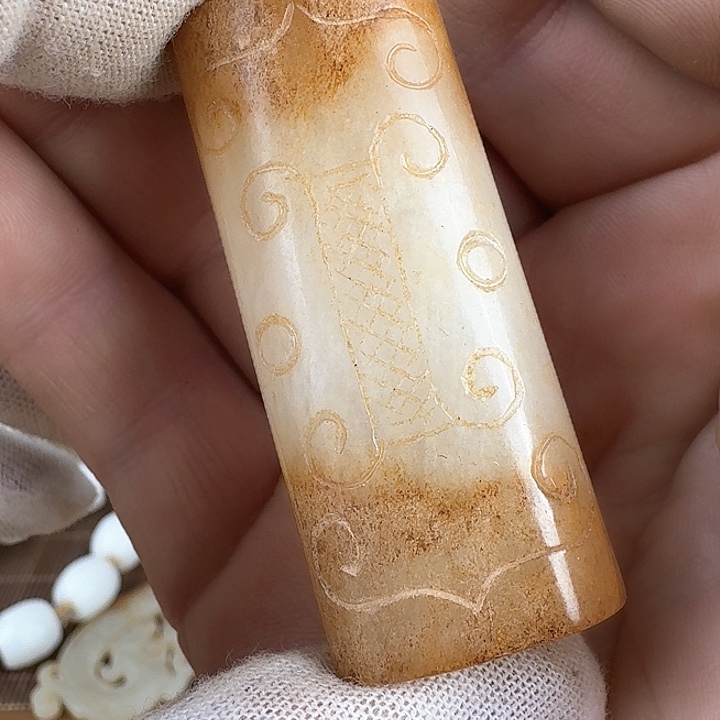 和田玉挂件未镶嵌石*