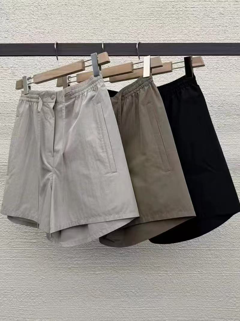 东大门at百搭抽绳休闲短裤