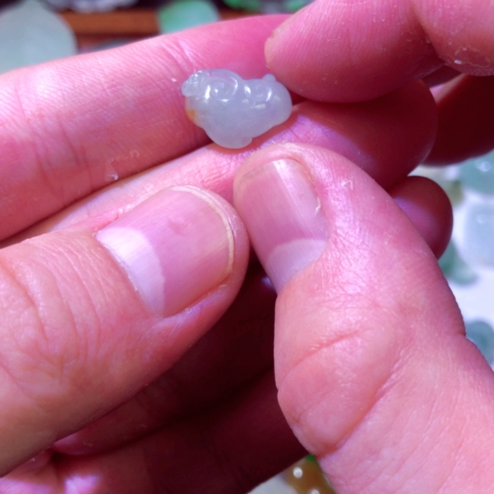 翡翠未镶嵌颈饰天然a货翡翠