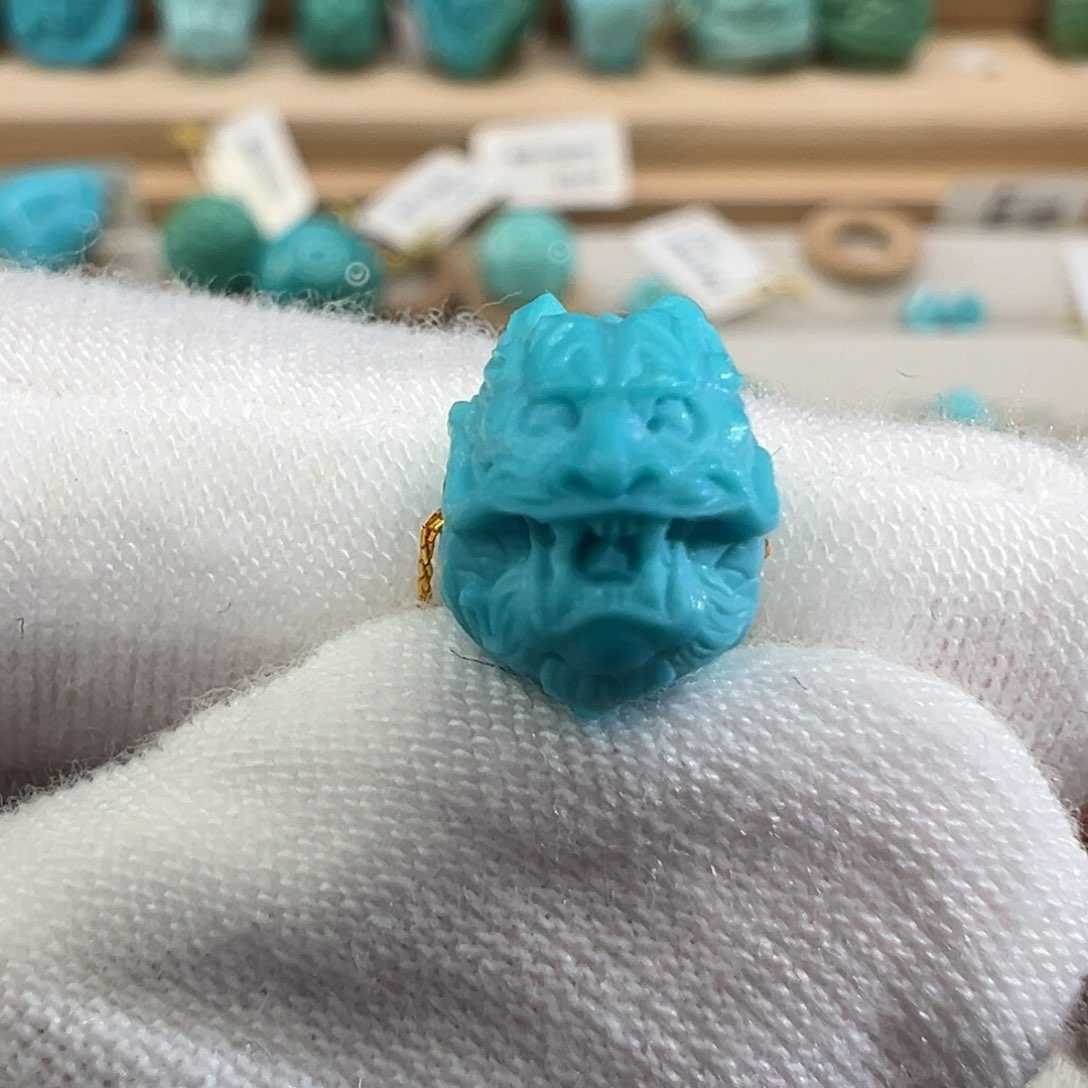 绿松石未镶嵌配饰