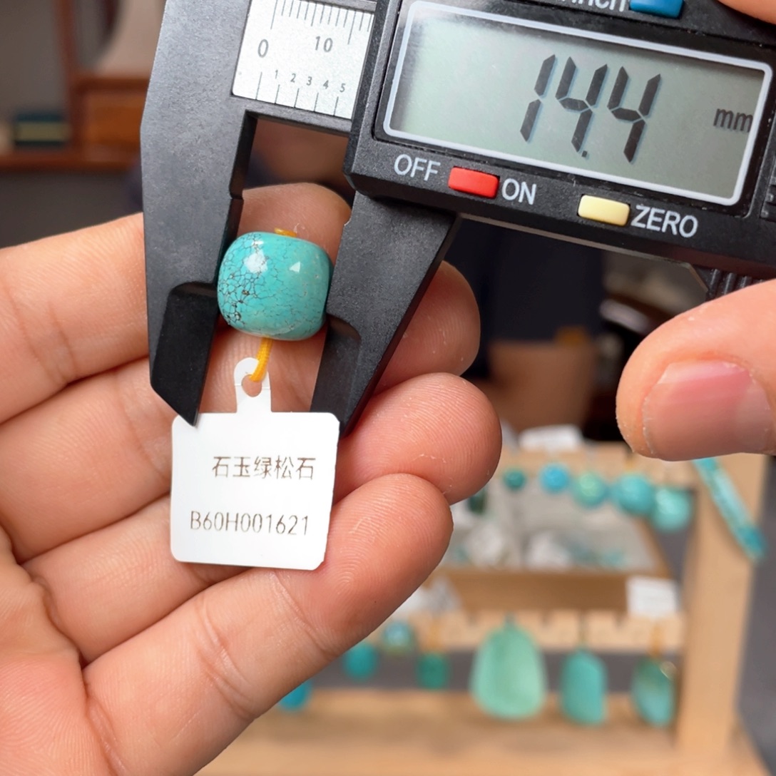 绿松石未镶嵌颈饰