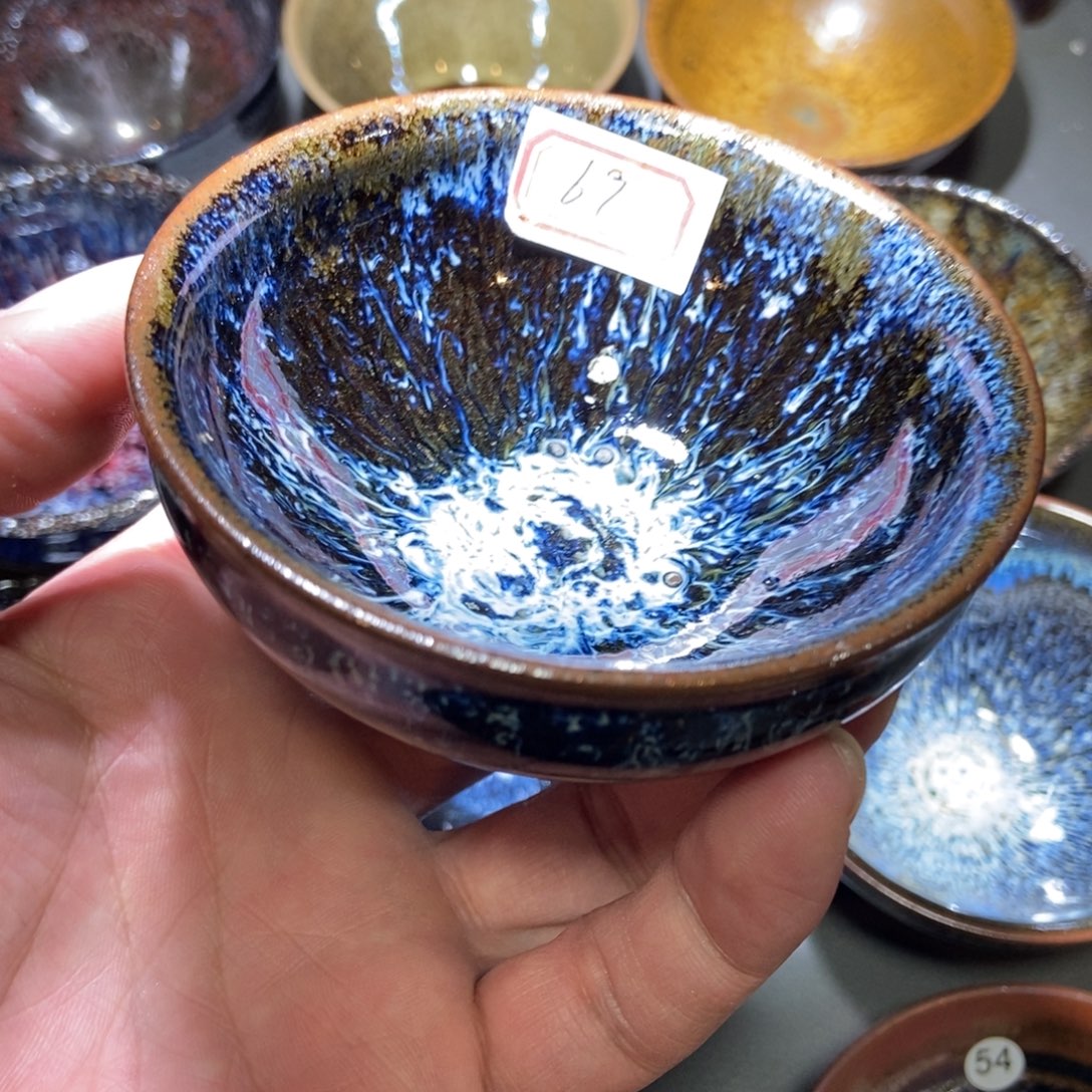 茶盏69 落灰烧微瑕盏漏