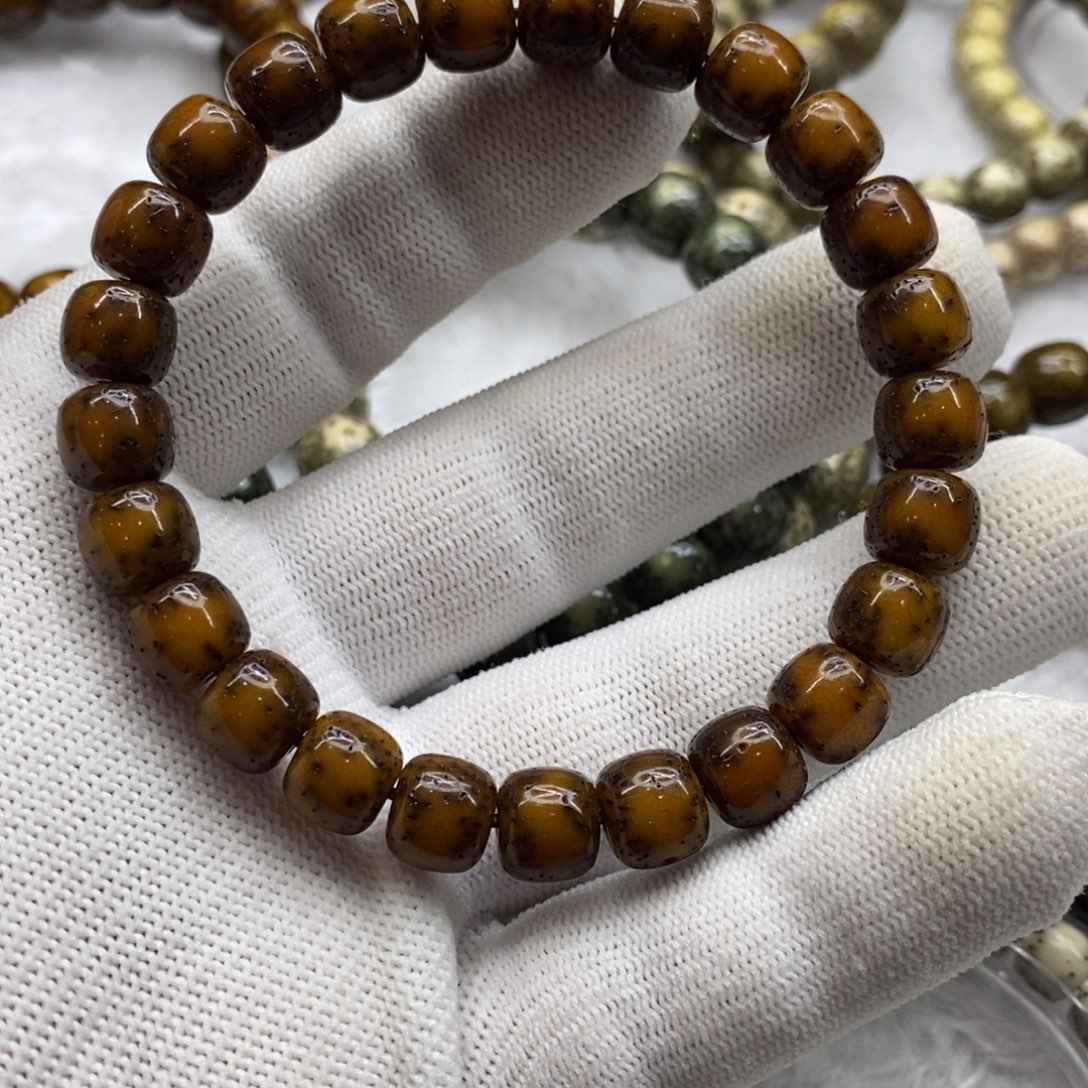 四***辈手串星月菩提9老串