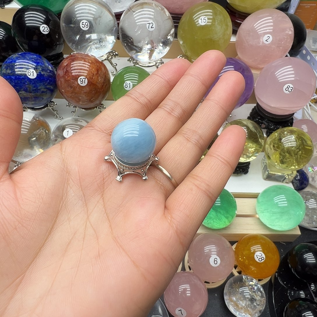 水晶珠宝半成品未镶嵌