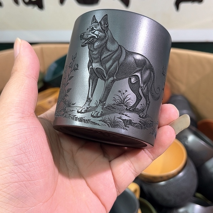 茶杯紫砂全手工紫砂主人杯