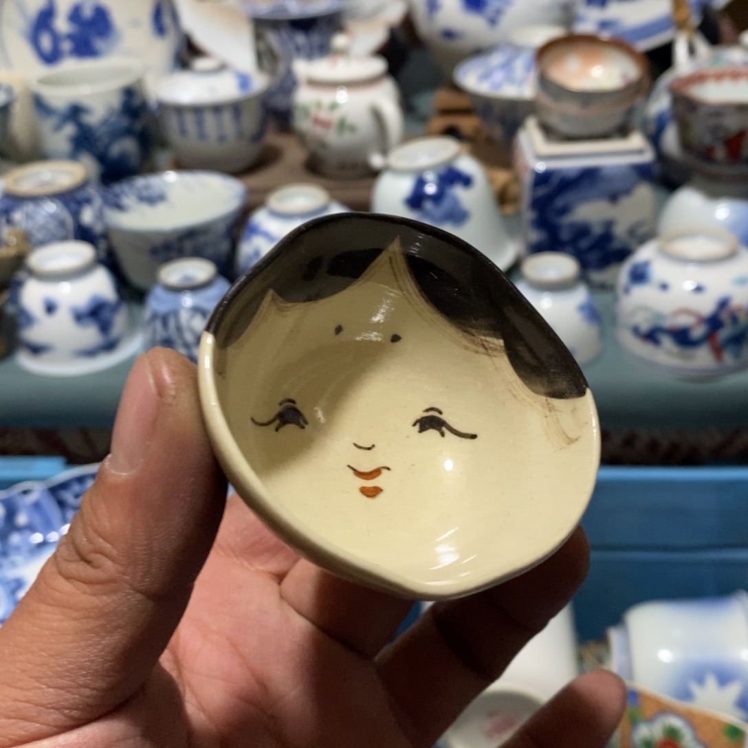 瓷片舶来瓷器满28包邮当日凑单