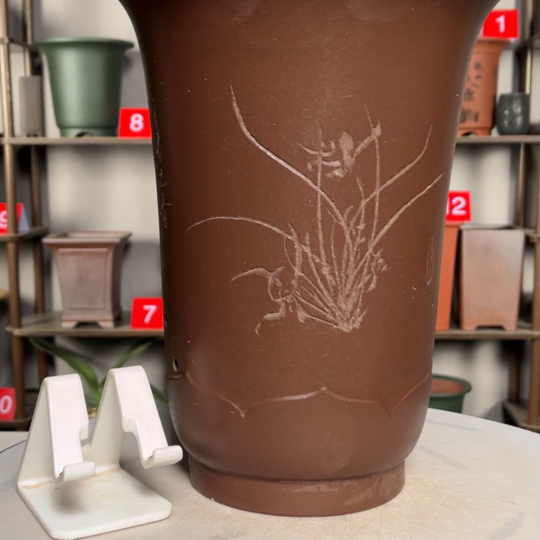 紫砂花盆紫砂花盆