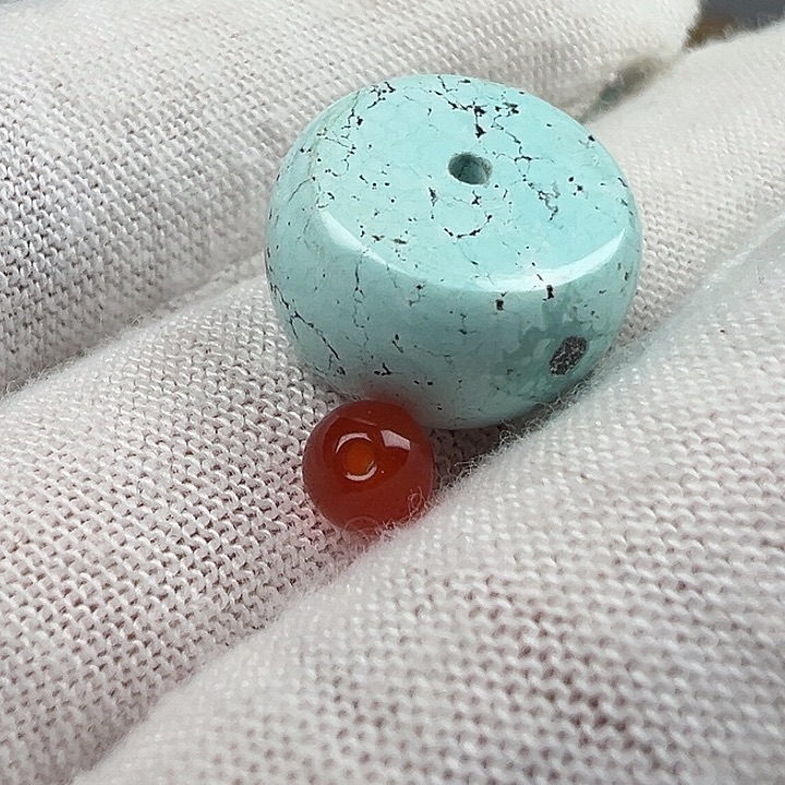 南红玛瑙配饰13.5未镶嵌