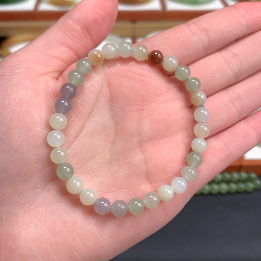 和田玉手串未镶嵌