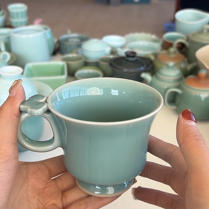 小米茶器龙泉青瓷