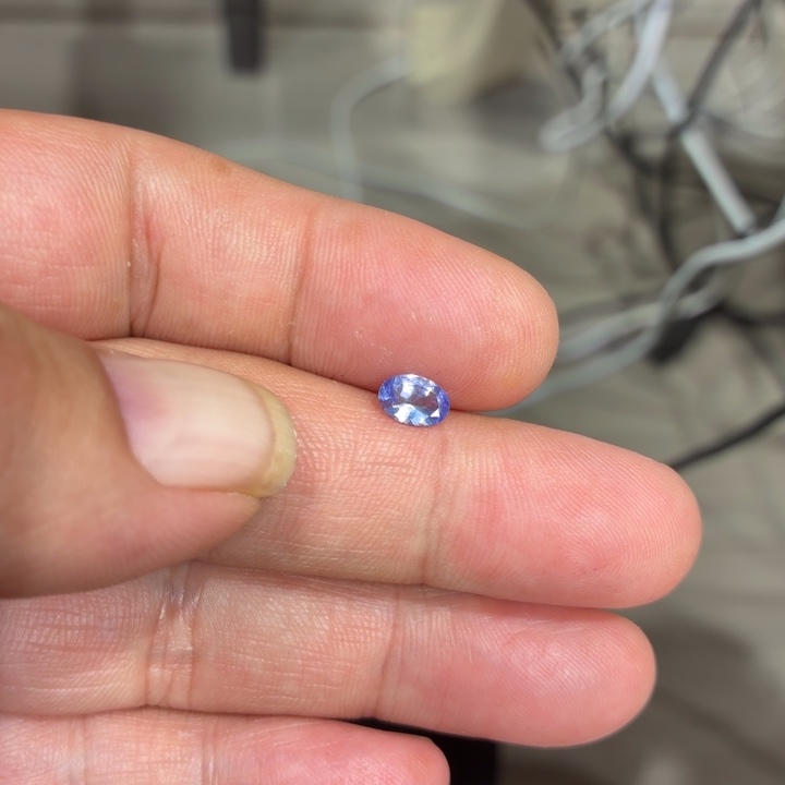 裸石未镶嵌坦桑石裸石1粒2号