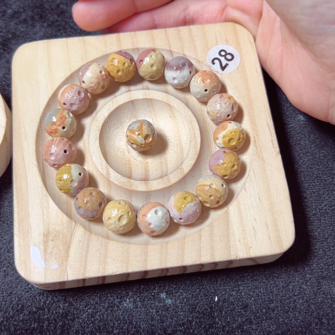 石英质玉手链未镶嵌丶****?162