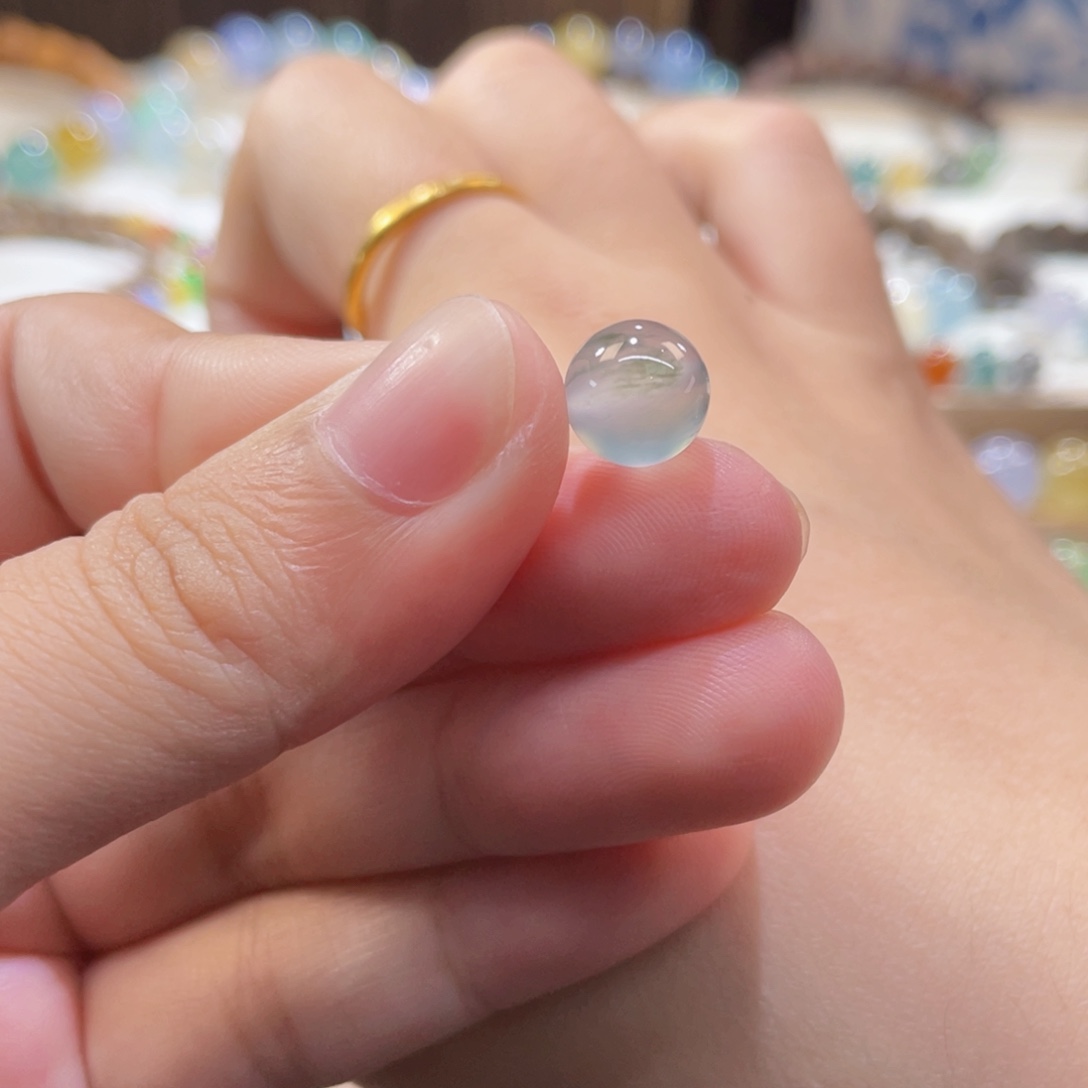 未镶嵌手链翡翠小钢珠