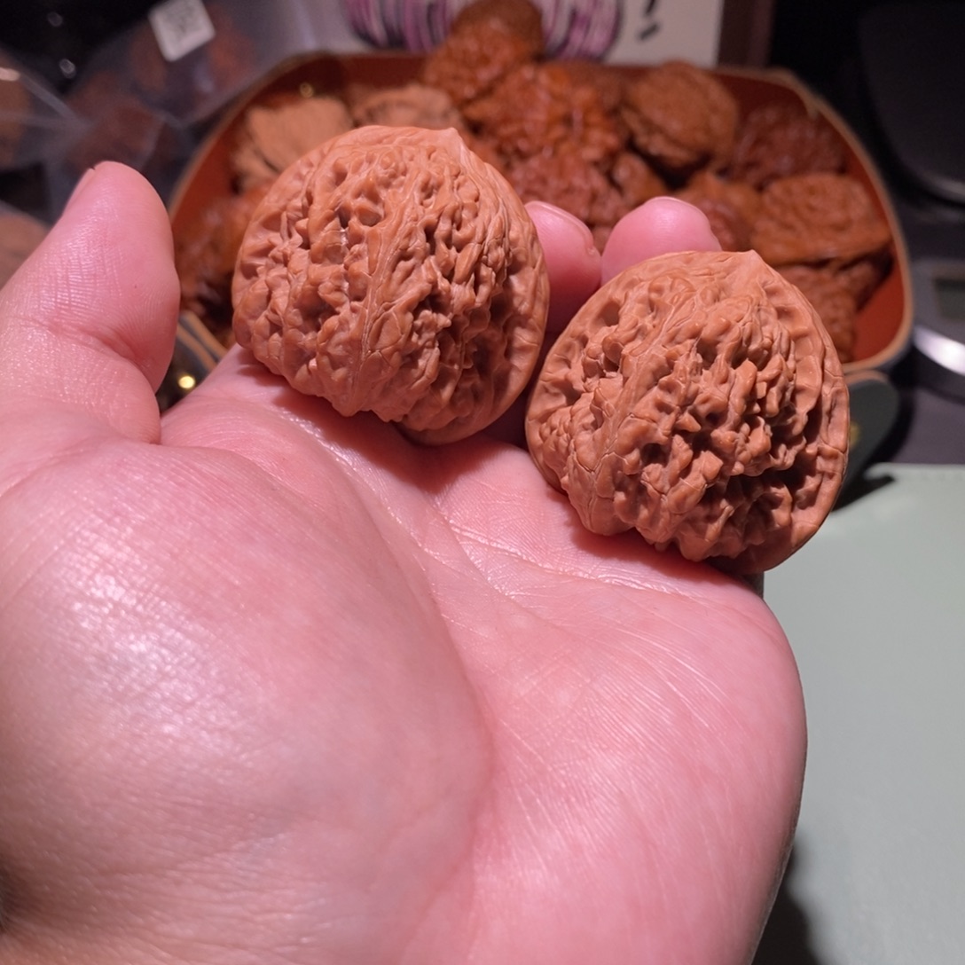 吊坠文玩核桃全品40平谷凹底12025