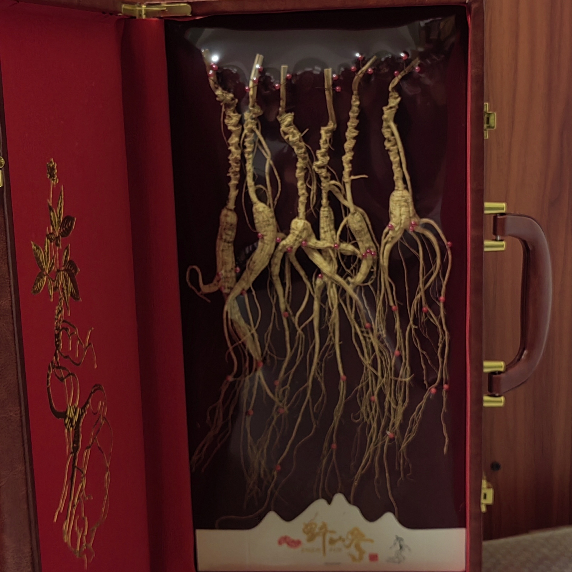 林下山参 人参养生礼盒 泡酒送礼自用