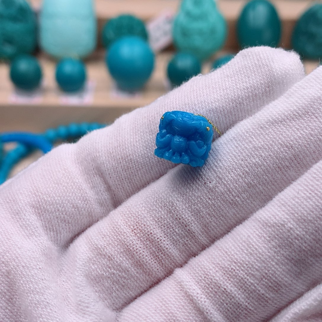 未镶嵌绿松石挂件