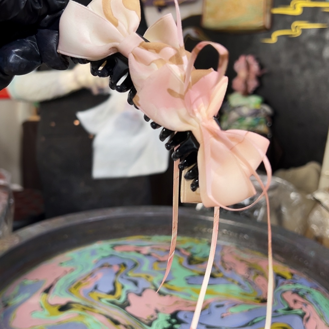 081蝴蝶香蕉夹粉咖