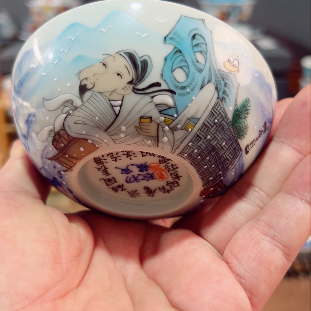 杯景德镇手工手绘