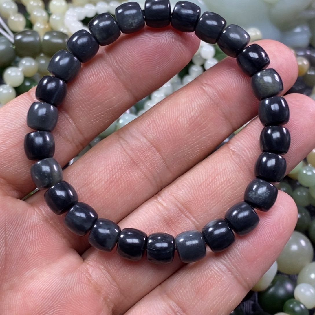 和田玉手链未镶嵌