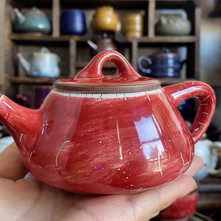 中国神后钧瓷茶具