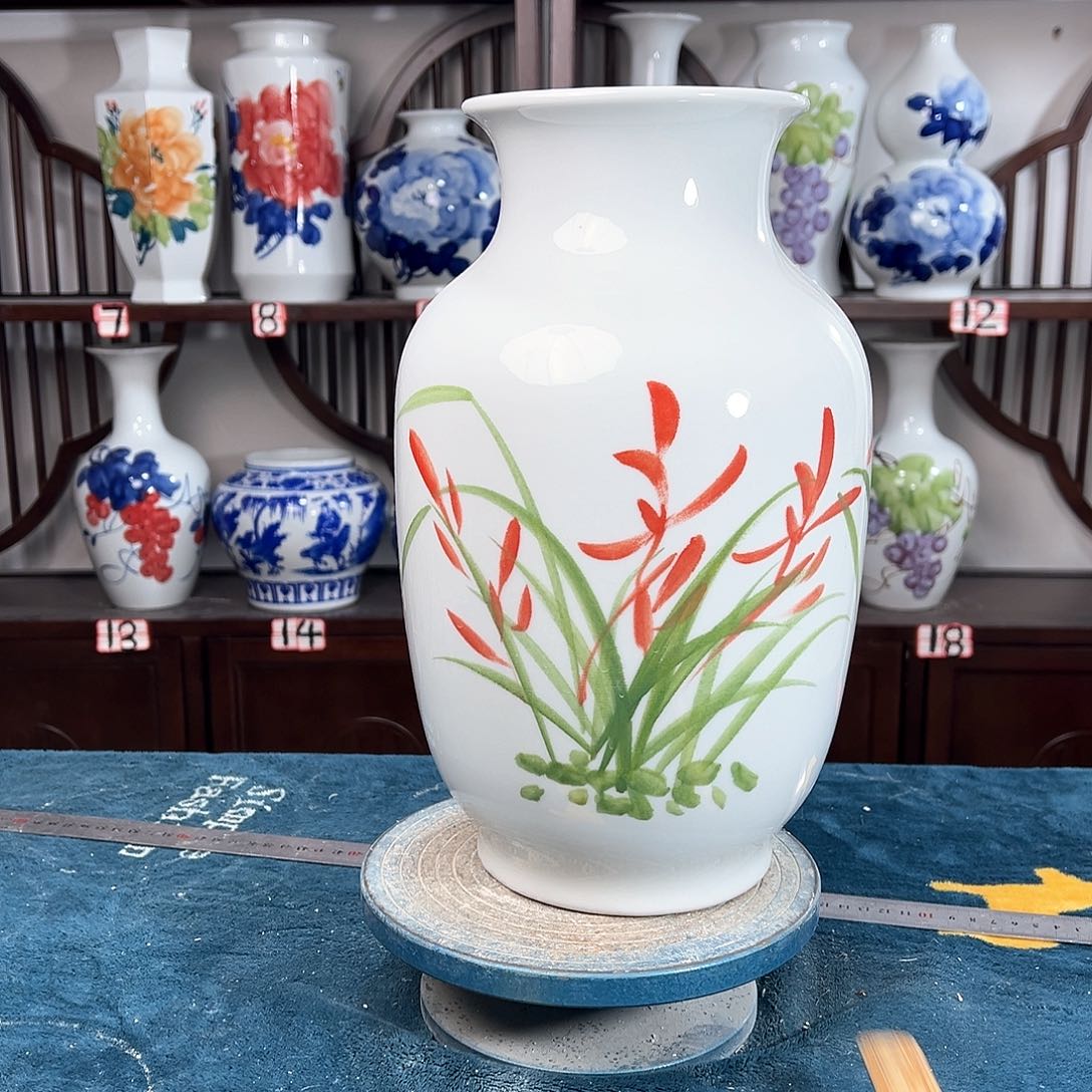 摆件景德镇陶瓷大冬玉