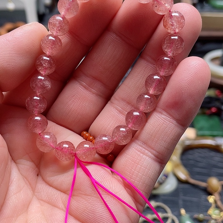 水晶手串未镶嵌手串