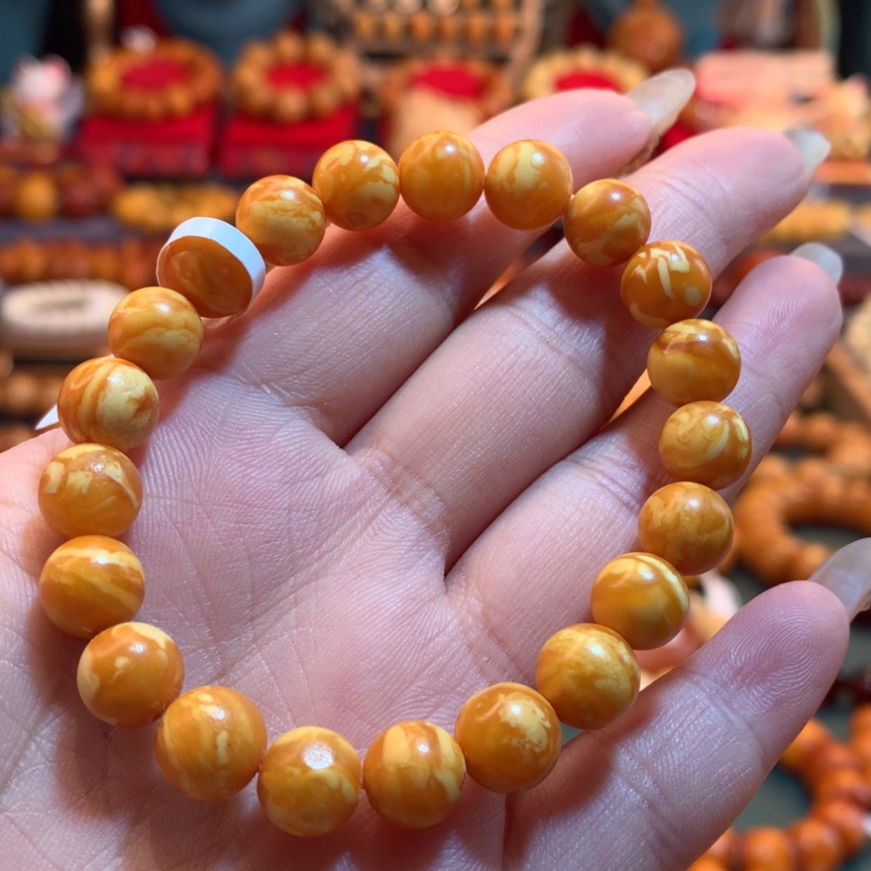 【闪购商品】蜜蜡手串未镶嵌蜜蜡手串