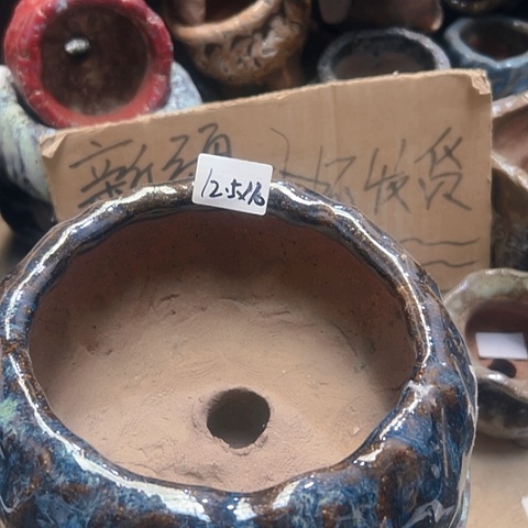 红陶一**之粗陶花盆手工