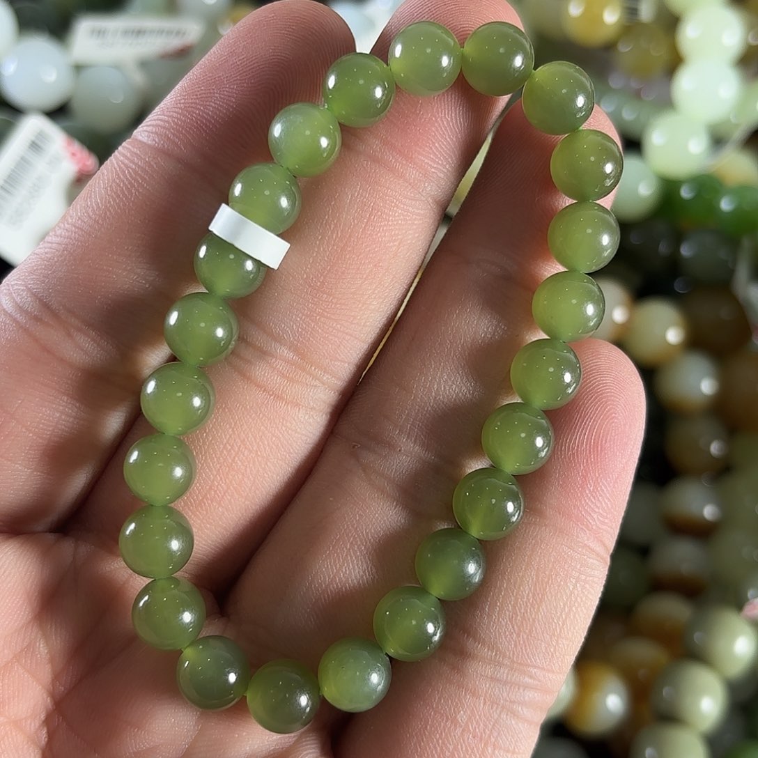 和田玉手链未镶嵌W161