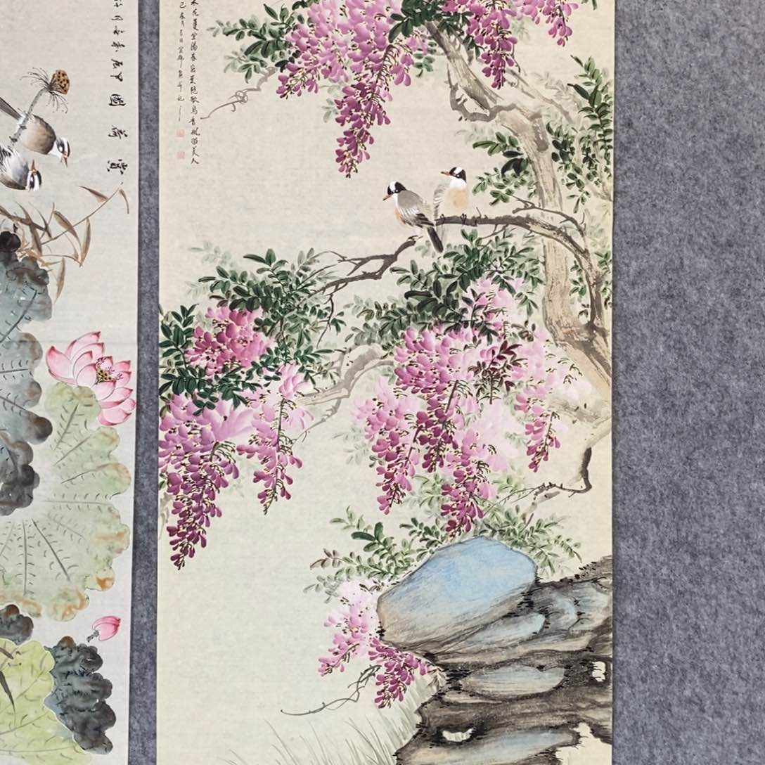 国画（****梅紫气东来作品