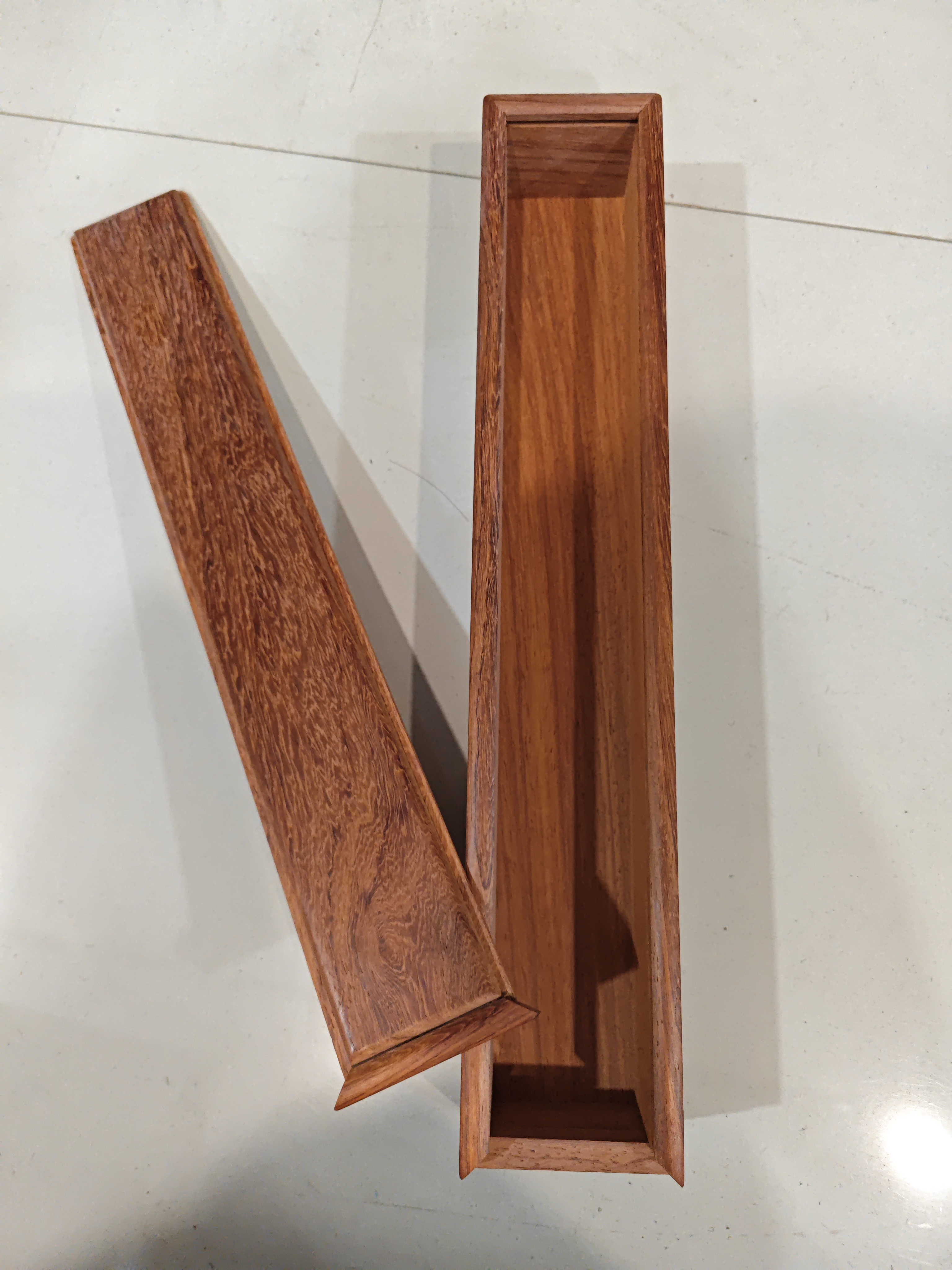 福利款  红花梨 邵氏紫檀 香盒 扇盒 抽拉盒 原木精磨 无漆无蜡