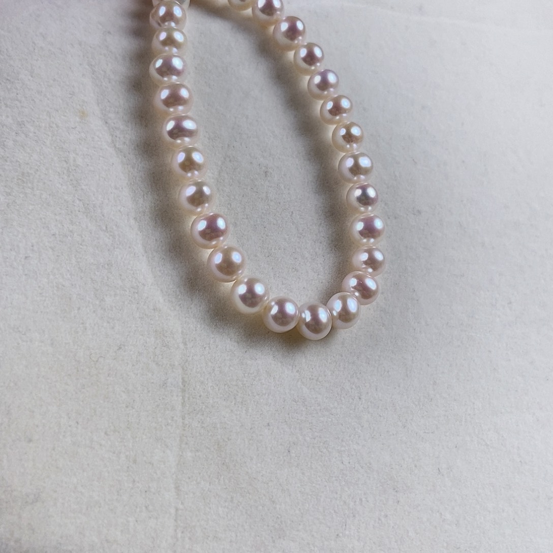 淡水珍珠手绳银S925镶嵌