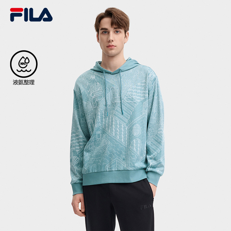 FILA/斐乐连帽卫衣【新品上新】时尚休闲宽松套头衫秋冬穿搭F438201