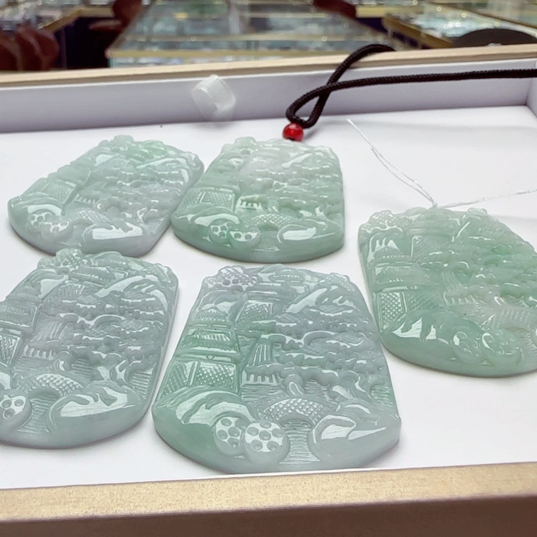 颈饰未镶嵌翡翠多样性发其一s25