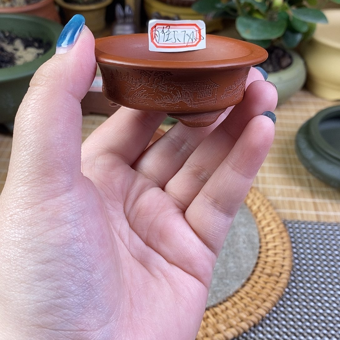 宜兴紫砂精品花盆